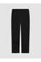 Ozmarka New Season Black Standard Fit Zippered Men's Sweatpants - 6