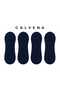 Women's 4 Pairs of Invisible Ballerina Suba Socks