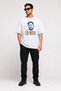 Unisex Oversize Messi T-Shirt Leo Messi T-Shirt Printed Black T-Shirt Front Printed Cotton Crew Neck Short Sleeve Summer T-Shirt - 2