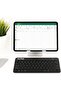 Airtab P01 Wireless Bluetooth Arabic Keyboard, Multi-Device | Connect up to 3 Devices, 2-Year Battery Life, Easy-Switch Function, Tablet & Mobile Compatible, English & Arabic Layout(white)
