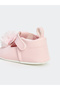 Lcw Steps Pink Plush Pompom Baby Girl Pre-Walking Shoes - 3