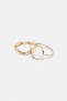 Set of 2 wavy rigid bangles - 3