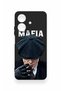 Realme Note 60 Compatible Mafia Patterned Silicone Case - 2