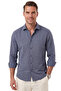 Navy Blue 100% Cotton Relaxed Fit Men's Shirt – Summer Breathable Modern Shirt 2602611
