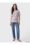 Vizyon New Season Mixed Crew Neck Floral Women's T-Shirt - 2