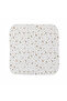 Set of 7 Baby Mouth Wipes 100% Cotton 22X22 cm 4 Patterned 3 Plain - 3