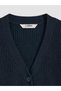 V-Neck Girls' Knitwear Cardigan (W6) - 3