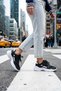 Black and White Mesh Casual Summer Sneaker Women's Sports Shoes - 2