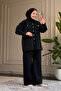 6145 - Comfortable Casual Slim Women's Denim Jacket and Pants Set - 4