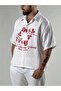 Floral White Muslin Men's Shirt Coc3269 - 3