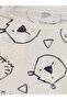 Crew Neck Printed Baby Boy Bodysuit 2-Pack (W6) - 5