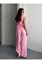 Women's Lace Detailed Vest Trouser Set V-Neck Buttoned Double Set - 3