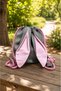 Pink Ear Gray Denim Fabric Children's Bag