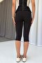 Kapri Women's Slit Leggings - Black - 4