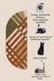 Sdt Traditional Patterned Modern Woven Base Decorative Carpet Sdtamor5056 - 7
