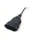 IEC320 C8 Male to Europe Schoko CEE7/16 Outlet Female socket Power Extension Cable For PDU UPS 35cm - 3