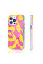 iPhone 16 Pro Max Case Colorful Patterned Magsafe Camera Raised Silicone Senk - 4