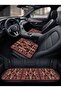 Anadolu Kilim Patterned Car Seat Cover Cushion 3 Piece Set, Wipeable, Stylish and Comfortable Auto Set