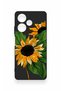 Infinix Hot 30 Compatible Silicone Case with Sunflower Pattern - 3