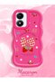 Vivo Y02S Compatible Case Camera Protector Red Silicone Couple Phone Case Strawberry Pattern - 2