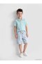 Vizyon New Season Elastic Waist Boys' Jean Shorts
