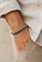 Terahertz Men's Bracelet |   Modern Energy & Emf Protection |   Natural Stone