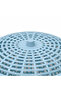 Plastic Laundry Basket with Lid - 60×45 cm - Light Blue - 2