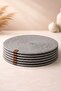 6-Piece Supla Set 6 Pieces Supla Runner Stitched Non-Removable 1. Quality Luxury American Serving Set Dining Table Organizer - 2