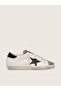 Super-Star LTD White Leather Black Star women Sneaker - 2