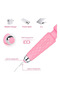 USB Rechargeable Body Massager Stick Toy - 3