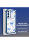Samsung Galaxy A55 Compatible Transparent Back Four-Corner Reinforced Impact Protection Silicone Case - 3