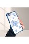 iPhone 7/8/Se 2020 2022 Compatible Transparent Four Corner Silicone Coated Glossy Edge Case - 5