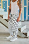 Men's Pleated Loose Shalwar Trousers with Elastic Waist and Cuffs - 4