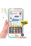 Baby Musical Phone Toy with Touch Screen Lights & Sounds Educational Toy for Toddlers 6+ Months