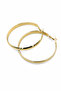 Yellow Color Big Hoop Earrings Women's Bijouterie Accessory