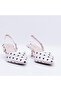 Alyona Women's Polka Dot Stiletto Shoes - 280P - 2