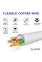 5-Core Electrical Cable Wire, White PVC Insulated, Flexible Cable (5 CORE 10 METER, 16MM) - 4