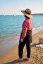 Mixed Patterned Tesutuer Swimwear - 2