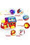 Musical Train Toy with Piano Lights Shape Sorting Educational Toy for Kids 1+ Years - 4