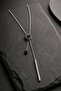Figured Anti-Tarnish Steel Adjustable Chain Luxury Necklace - 2