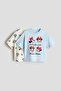 2-pack printed cotton T-shirts