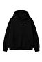 Unisex Oversize Sweatshirt Hoodie the Champ Printed Black – Hooded, Kangaroo Pocket, 3 Thread Ribs - 6