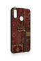 Huawei P20 Lite Compatible Vintage Carpet Pattern Silicone Case - 3