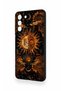 Samsung-S21Fe Compatible Mystic Sun Patterned Silicone Case - 4