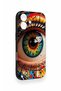 iPhone 17 Compatible Colorful Eye-Pop Pattern Silicone Case - 3