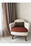 Wavy Tasseled Pompom Tile Armchair Cover 75X90 - 4