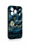 Honor 600 Pro Compatible Starry Night Pattern Silicone Case - 2