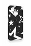 Tecno Spark Go1 Compatible Black Mega Star Patterned Silicone Case - 3