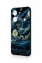 Redmi A5 Compatible Starry Night Patterned Silicone Case - 4