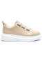 Zrc2653 - Premium Exclusive Men's Sneaker with Rubber Detail Beige - 3
